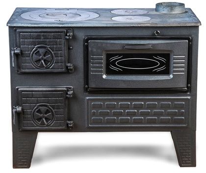 Отопительно-варочная печь МастерПечь ПВ-04 с духовым шкафом, 7,5 кВт в Нижней Туре