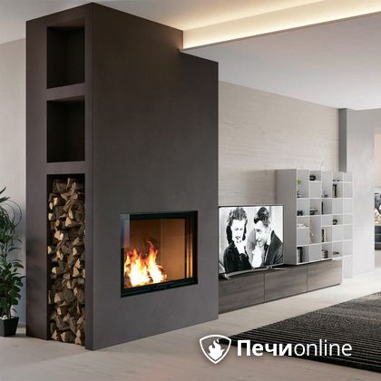 Каминная топка Edilkamin BLOKK 70 V nero в Нижней Туре