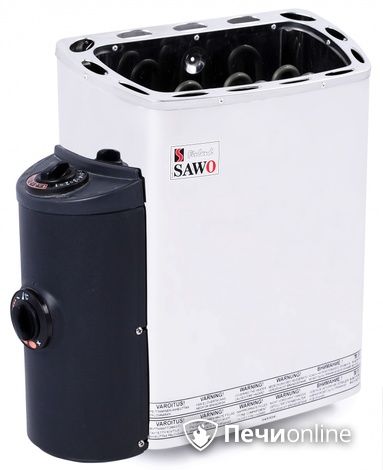 Электрокаменка для сауны Sawo Mini MN-30NB-Z со встроенным пультом управления в Нижней Туре