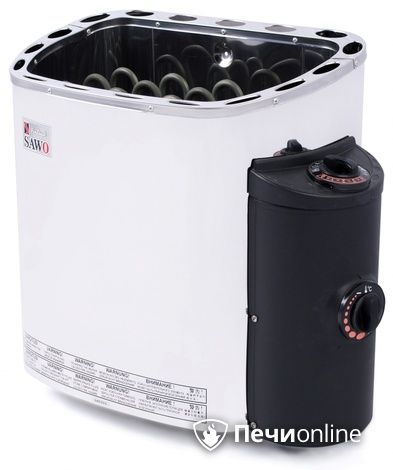 Электрокаменка для сауны Sawo Scandia Short SCA-60NB-Z со встроенным пультом управления в Нижней Туре