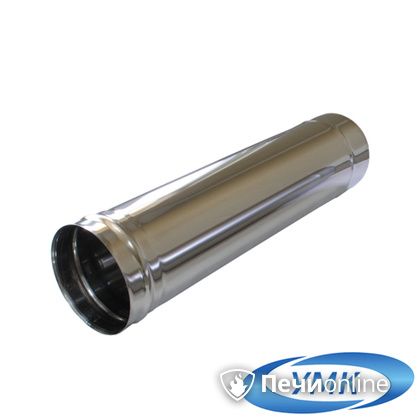 Дымоход УМК Труба D120 L=0.25 м 0,5 мм. нержавейка в Нижней Туре
