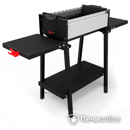 Мангал Grillver Крафтикс Сильвер на подставке в Нижней Туре