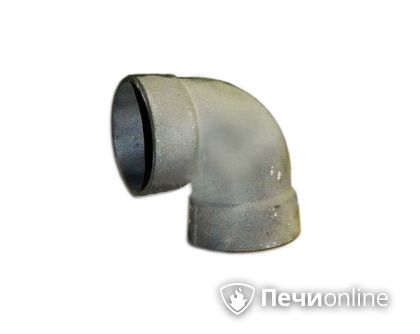 Дымоход Гефест Отвод 90° чугун D130 в Нижней Туре