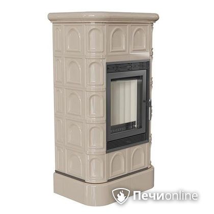 Печь-камин Kratki Blanka 8 kW stove кафельная крем в Нижней Туре