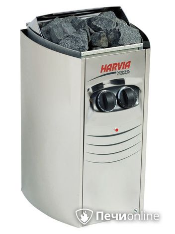 Электрокаменка для сауны Harvia Vega Compact ВС23 со встроенным пультом (HCB230400S) в Нижней Туре